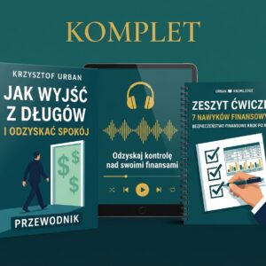 Pakiet Finansowego Spokoju –> Ebook + Audiobook + Zeszyt Ćwiczeń